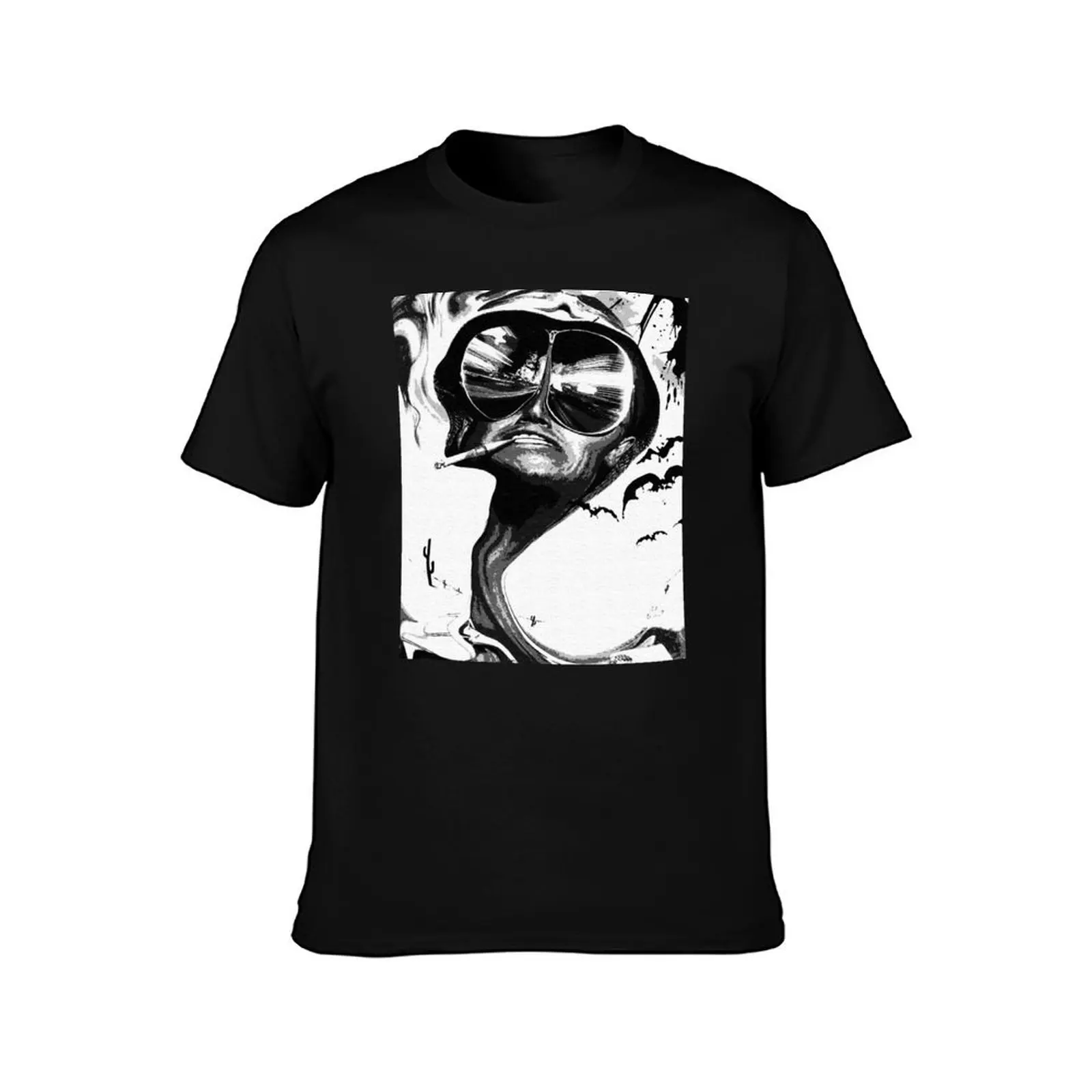 Fear and Loathing T-Shirt Large Size Casual Tee Shirt T-Shirt