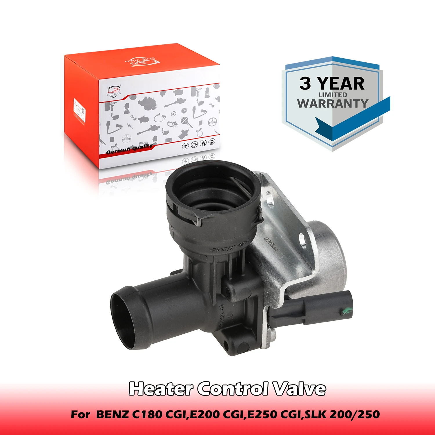 

Регулирующий клапан нагревателя охлаждающей жидкости 2712030164 для Mercedes-Benz W204, S204 C180, C200, C250 CGI, W212 E200, E250 CGI, R172 SLK 200/250