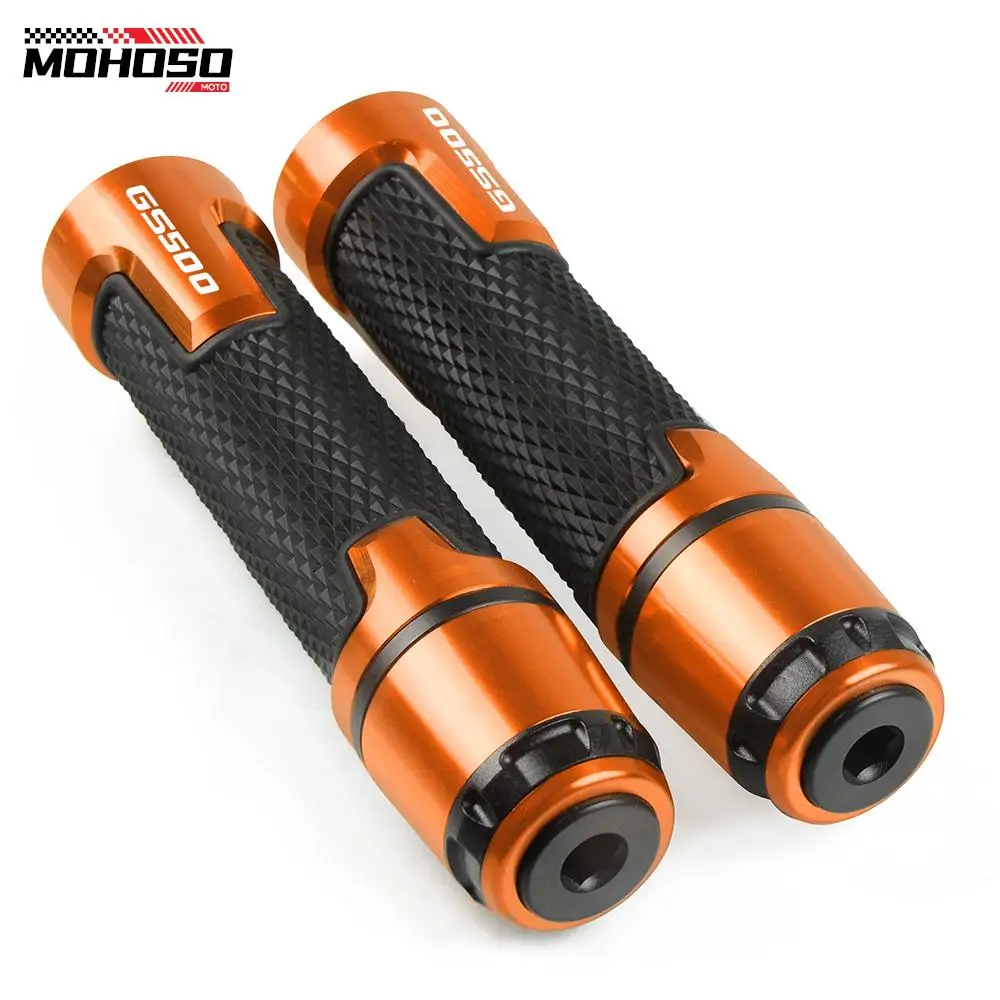 Per SUZUKI GS500 FF 1989-2009 2008 2007 2006 2005 7/8 "22mm Moto Maniglia Grip Manopole Estremità Cap Accessori
