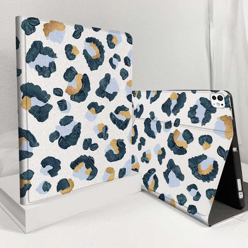 

Flower pattern brown beige For iPad Pro Air 5 4 3 13 11 8 7 6 5 10th 7th 6th 10.5 12.9 10.9 Tablet Case