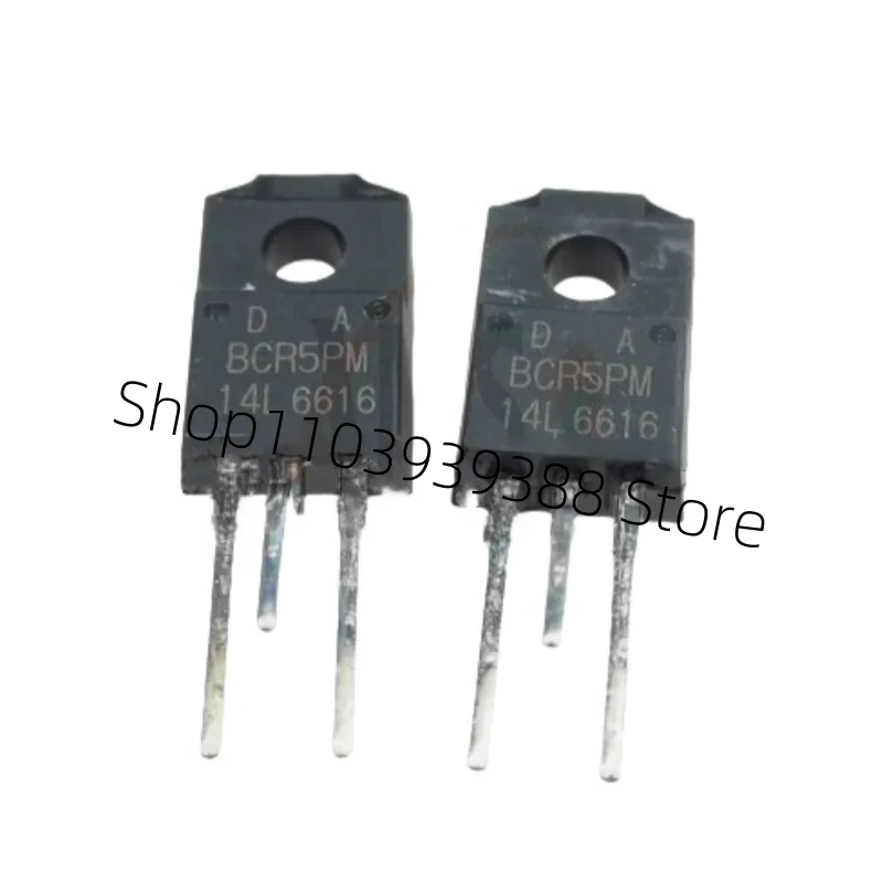 10pcs BCR5PM-14L BCR5PM Bidirectional thyristor tube of washing machine computer board New original