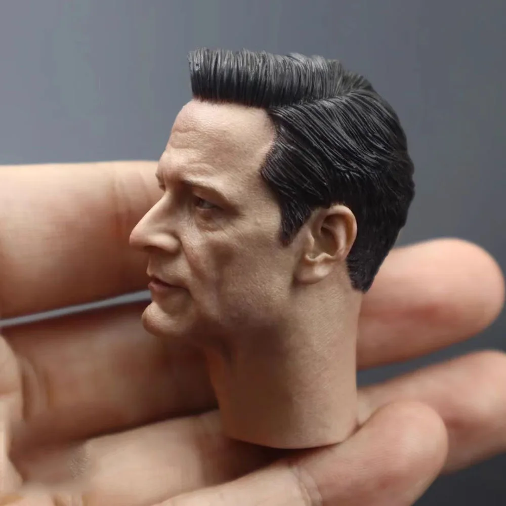 1/6 Male Agent Kingdom Speech Guy Head Sculpt Carving Toys Model For 12