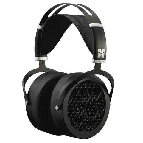 HIFIMAN SUNDARA Over-Ear Full-Size Planar Magnetic Headphones (Black) with High Fidelity Design Metal Casing