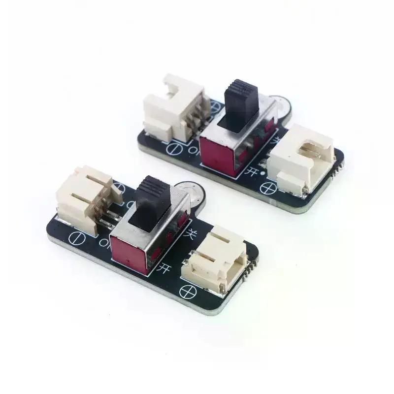 

For Bambulab CyberBrick Single-Item Power Switch Module 2Pin XH2.54 PH2.0 Connecto 3D Printed Model Componet