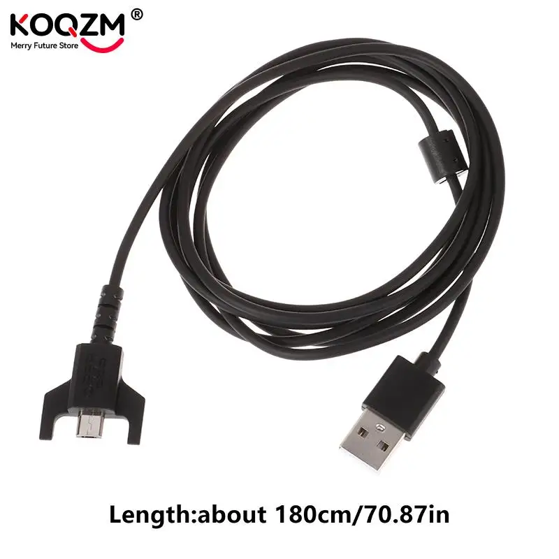 1.8M Durable USB Charging Mouse Cable Weaving Wire forLogitech G900 G903 G703 G Pro Wireless Gaming Mouse 180cm