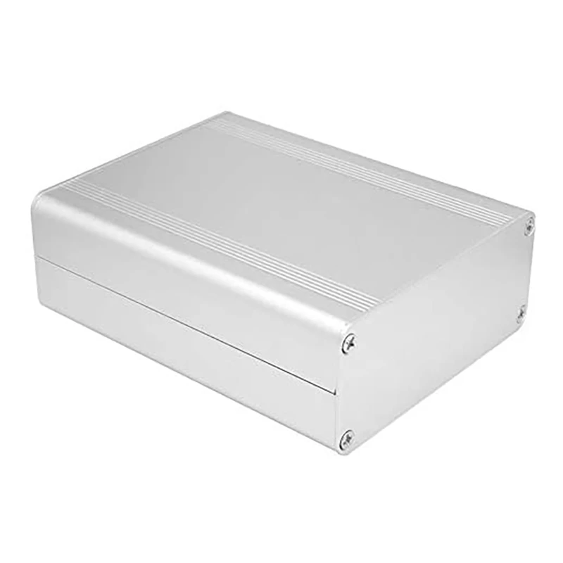 Caja de refrigeración de aluminio, tecnología de oxidación de trefilado de carcasa, caja de protección de placa de circuito DIY de 38x88x110mm