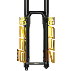 Bicycle Rockshox ZEB Front Fork Sticker Mountain Road Bike Front Fork Decals Cycling Accessories Waterproof Decorative Sticker