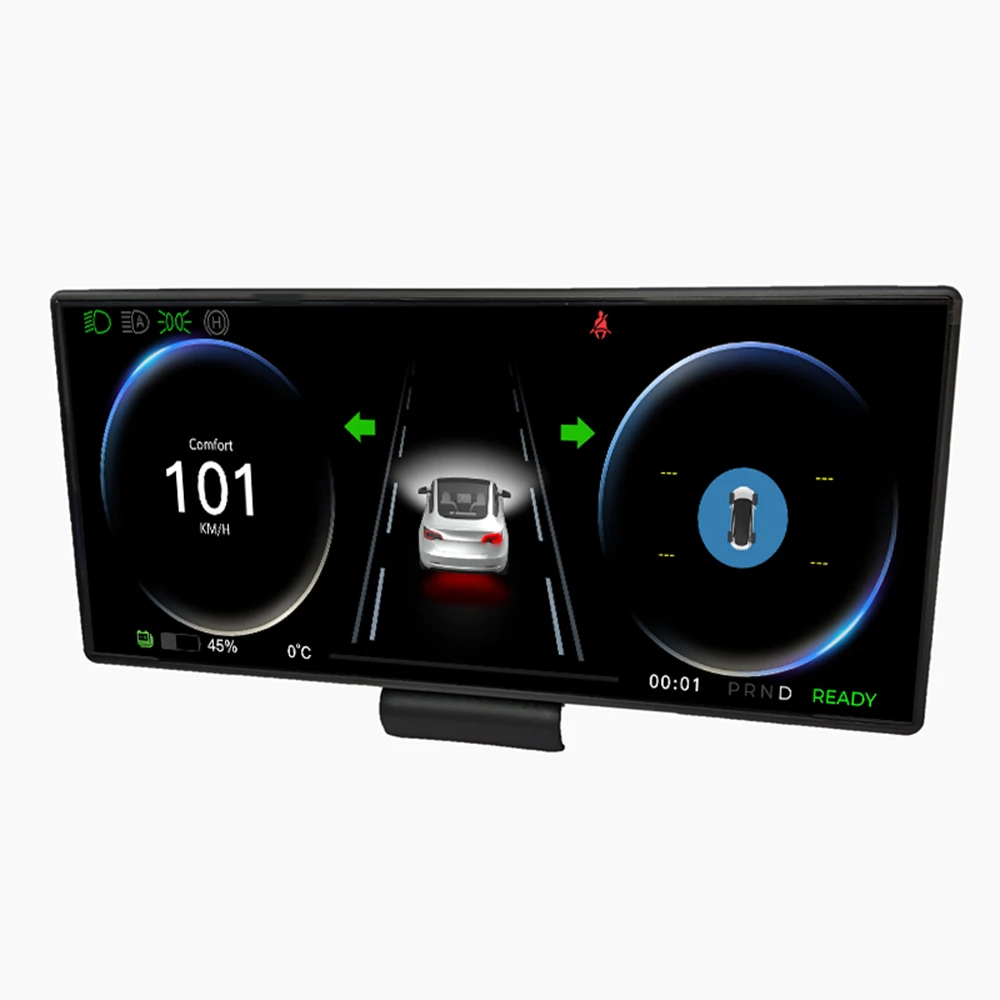 

Ultra 8.9 Inch Linux System LCD Speedometer Display Digital Cluster Instrument for Dashboard Installation Model 3/Y