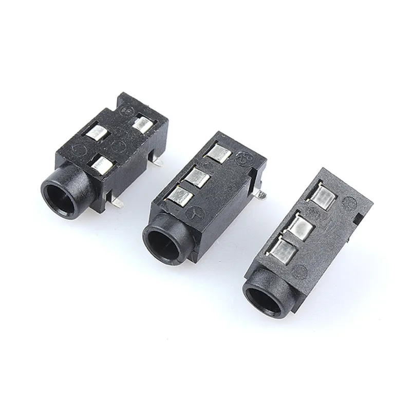 10PCS 3.5 headphone jack audio jack PJ-320D PJ-320A PJ-320B 3pin 4 pin SMD MP3 Accessories PJ320D/320A/320B