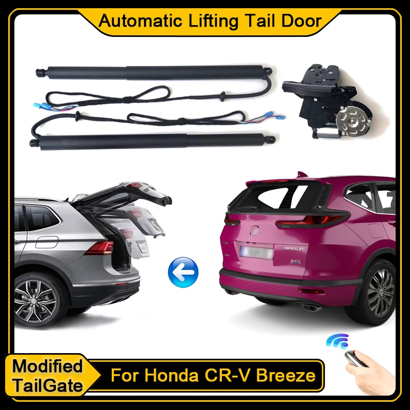 For Honda CR-V Breeze RW RT 2017~2024 Car Electric Tailgate Tail Gate Strut Vehicle Power Rear Door Lift System Kit for Trunk