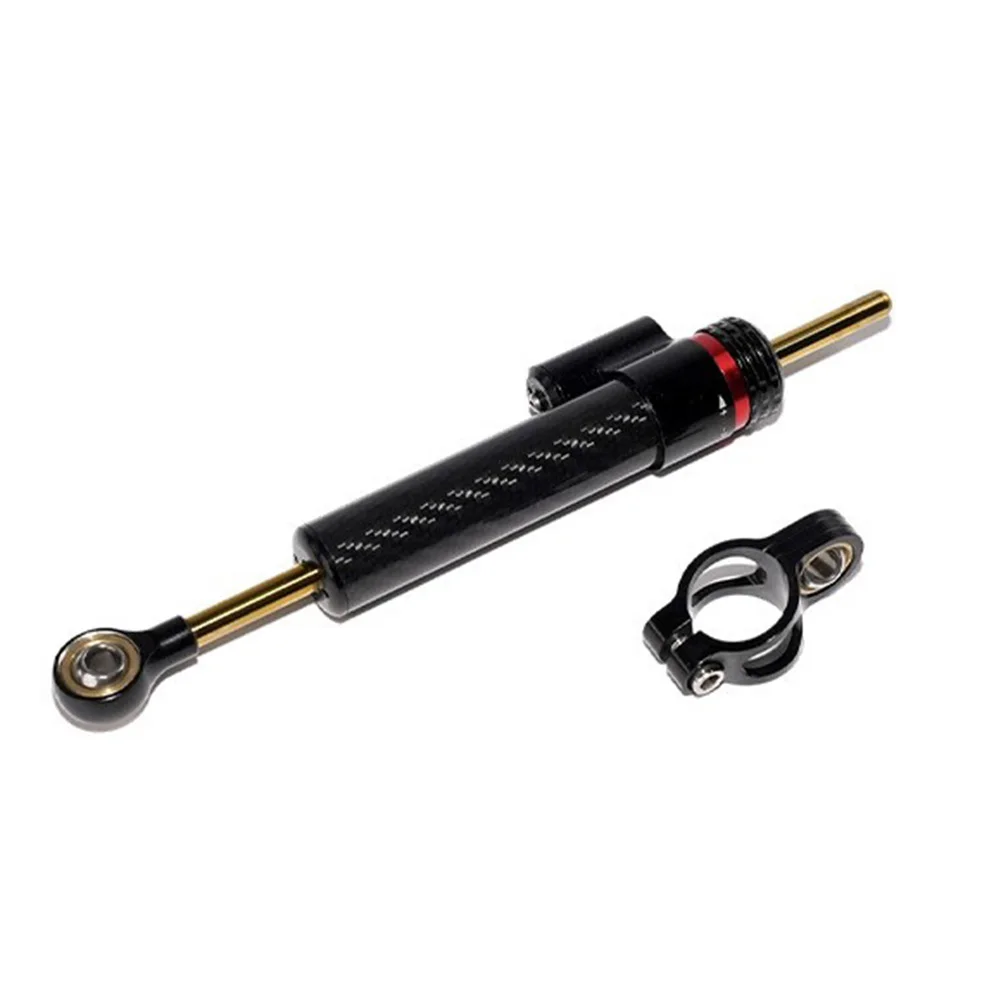 Street Riding Paduan Aluminium Serat Karbon Adjustable Damper Lightweight Construction No Modification Required