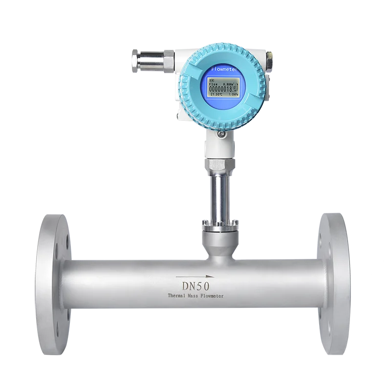 Air hydrogen industrial natural gas meter Thermal Gas Mass Flow Meter