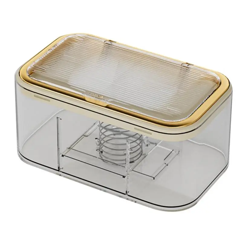 J1UL1N Wall-Mounted Wet Wipes Holder Wall Mounted Wet Wipes Dispenser Box With Capacity Easy Open Spring Plate Multifunctional