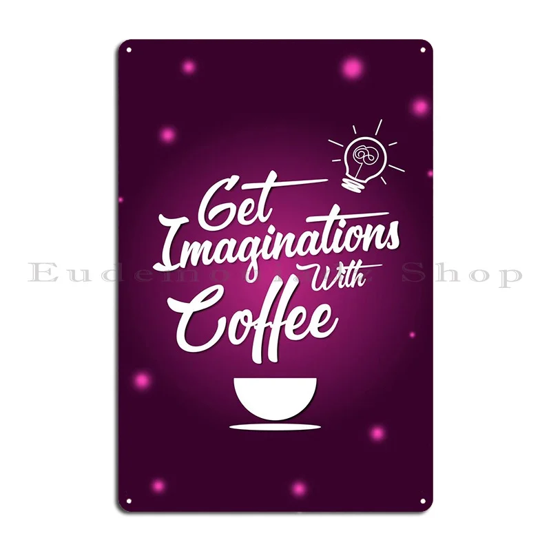 Coffee Quotes Art Metal Plaque Poster PaintingGarage Wall Decor Kitchen Tin Sign Poster