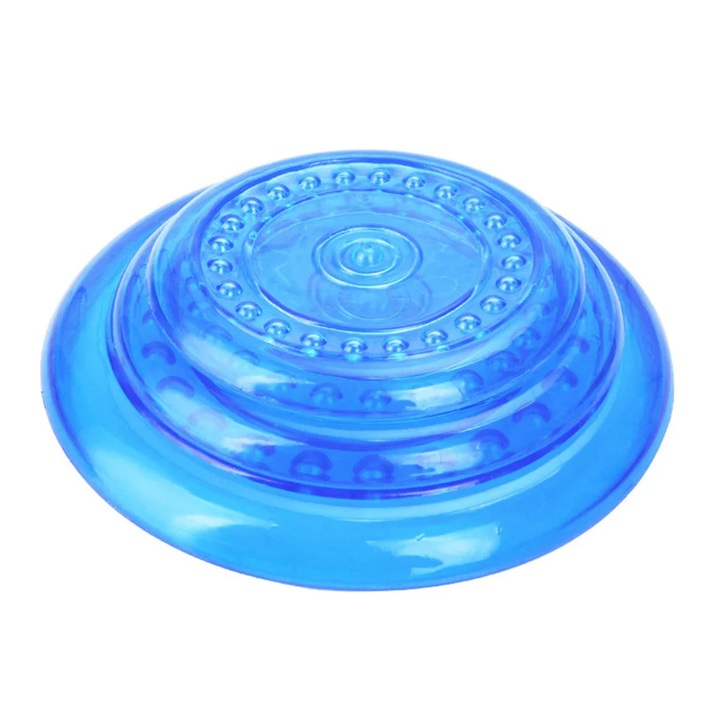

Pet Flying Disc Bite-Resistant Washable Soft Dog Training Disc Multi-Use Throwing Plate Plaything For Puppies Dogs
