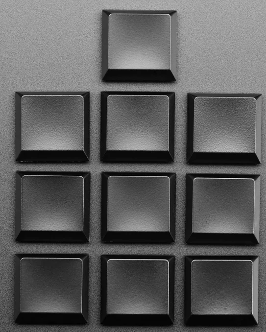 

5111 Black Kailh CHOC Slim Key Caps x 10 pack