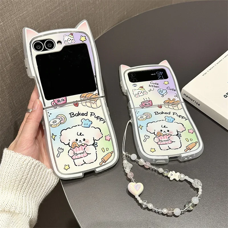 サムスンのバックシェル,ギャラクシーZフリップ,6,5,4,3,zflip4,zflip5,zflip6