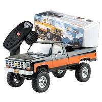 Wholesale FMS FCX18 2.4Ghz Radio Control 4X4 1/18  Chevvy K10 4WD Rock Crawler RC Pickup Truck RTR with LED Lights for Adventure