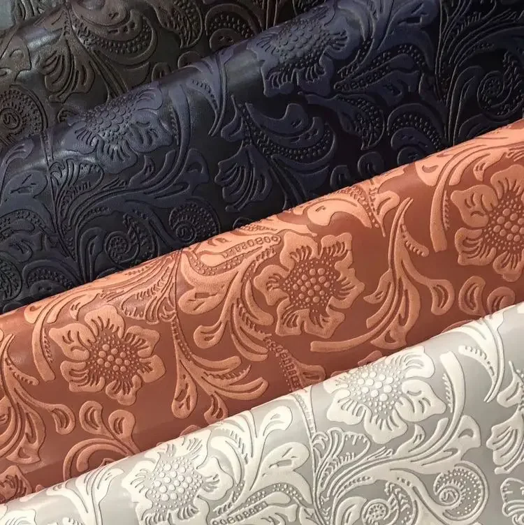 

Synthetic Pu Home Decoration Pattern Embossed Leather Materials