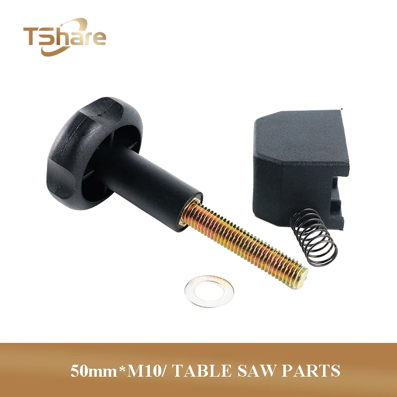 1 قطعة عالية الجودة مقبض آلة النجارة نجمة قبضة الجوز لانزلاق الجدول المنشار