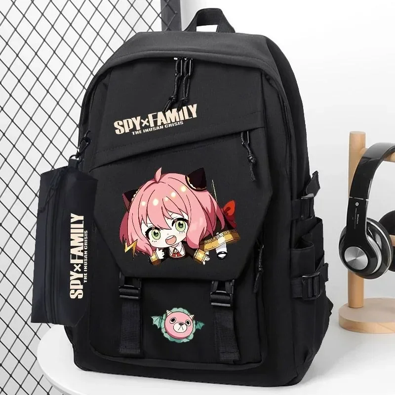 

Chibi, 43x30x14 см, Spy x Family, школьные сумки для студентов, детей и подростков, большие вместительные аниме-рюкзаки Mochilas для девочек и мальчиков, подарок