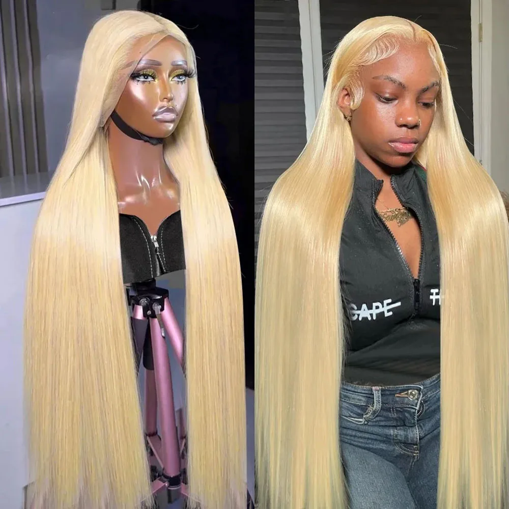 

Blonde Lace Front Wig Human Hair 613 Hd Lace Frontal Wig 13×4 13x6 Pre Plucked Brazilian Straight Lace Front Human Hair Wigs ﻿