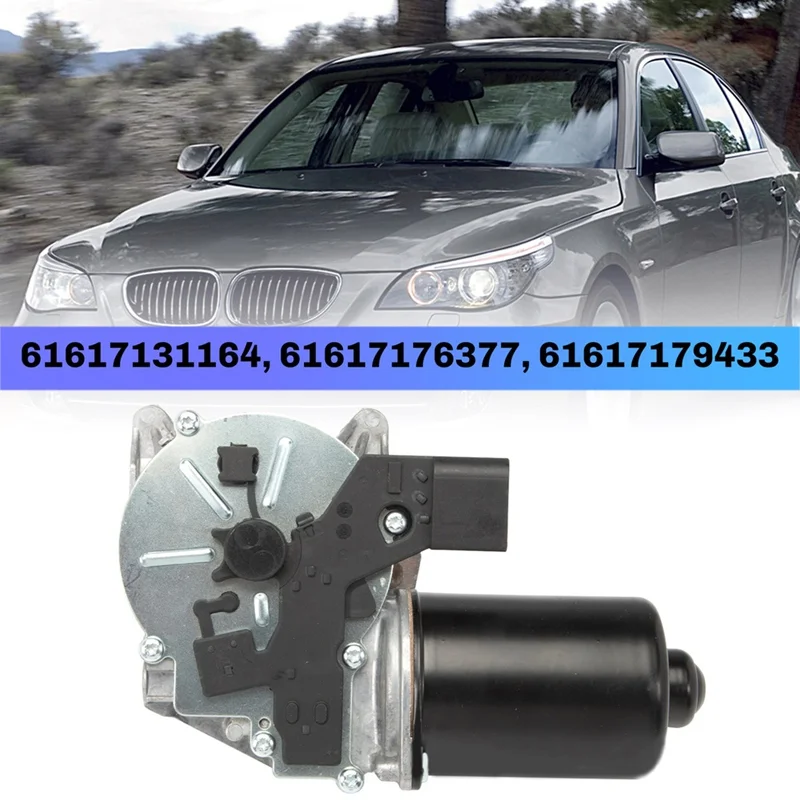 

Car Front Windshield Wiper Motor For BMW E60 E61 5-Series 525I 528I 535I 2004-2011 61617131164, 61617176377