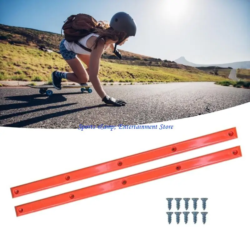 G7NF Shockproof Skateboard Guard Strips Colorful Skateboard Protectors