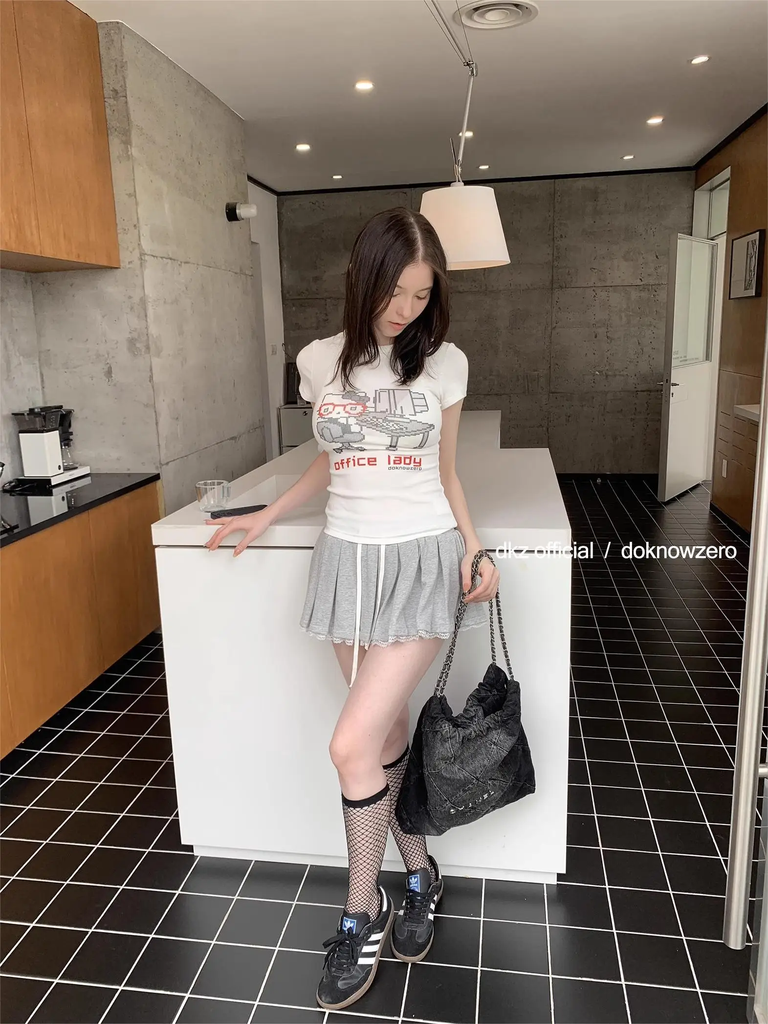 Korean fashion Summer mini skirts cute kawaii y2k clothes pleated skirts for woman high waisted skirts lace trim drawstrings