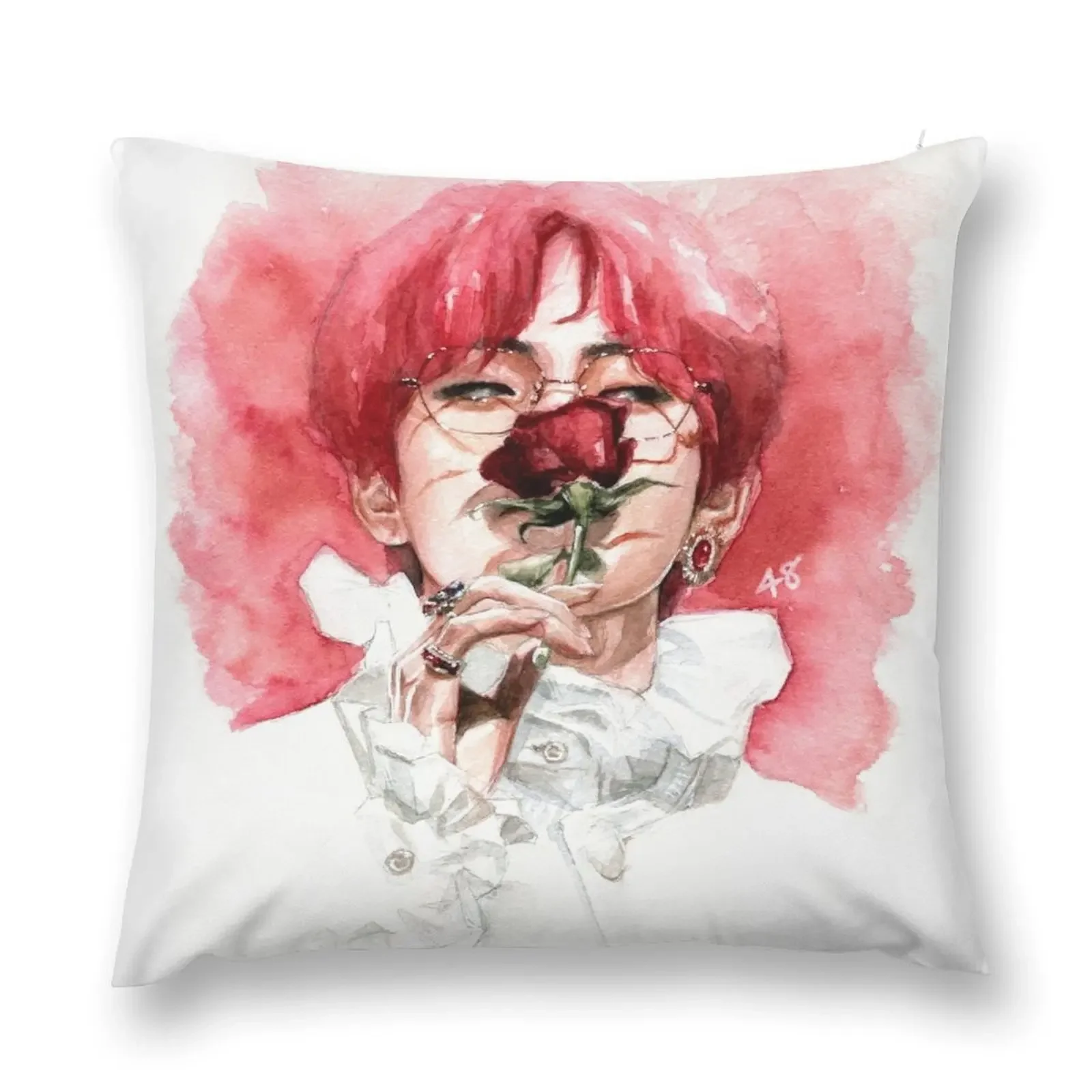 

RED Throw Pillow Custom Cushion Pillowcase Luxury Pillow Cover autumn decoration pillow
