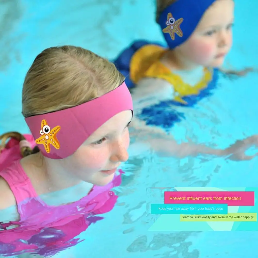 

Adjustable Waterproof Headband Earplugs Set Swimming Headband And Keep Water Out Ear Protection With Band Ear Band for Swimming