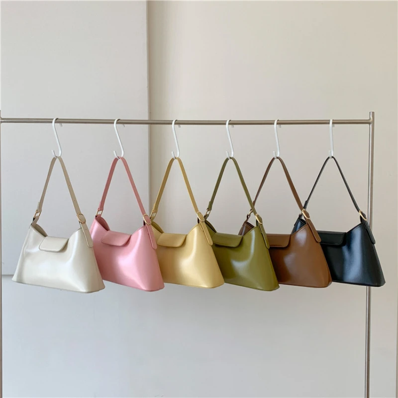 Korean version portable shoulder bag for women, niche new fashionable and versatile, high-end underarm bag for women