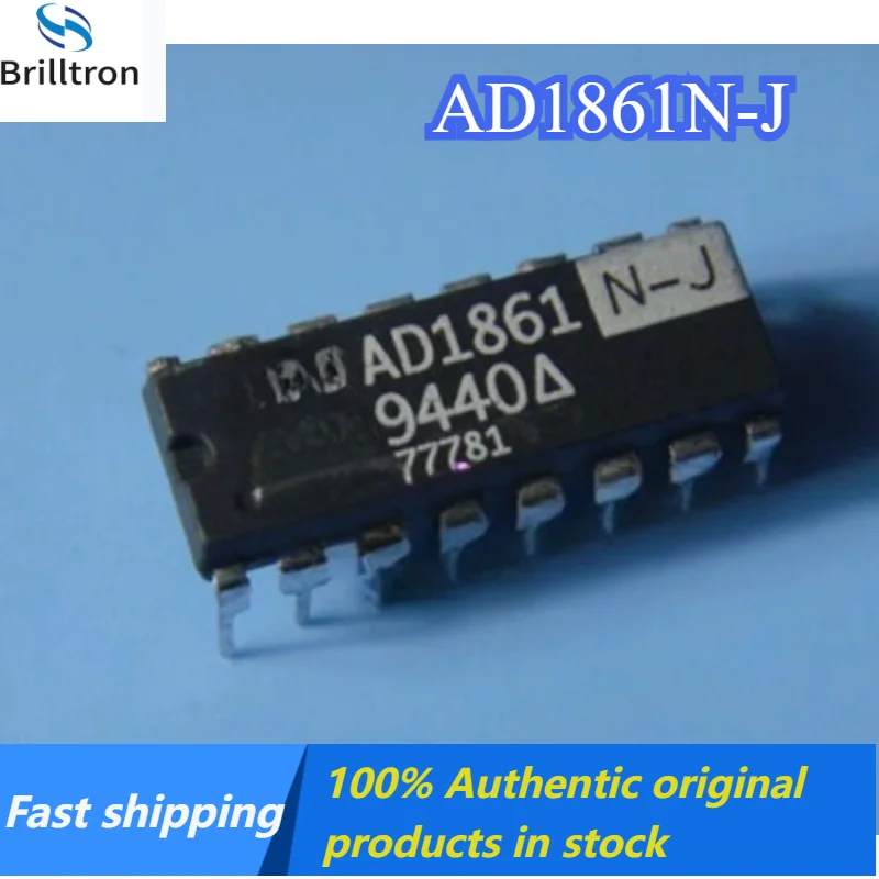 5-20PCS AD1861N AD1861N-J AD1861N-K PCM Audio Digital-to-Analog Converter  Brand New Original in Stock