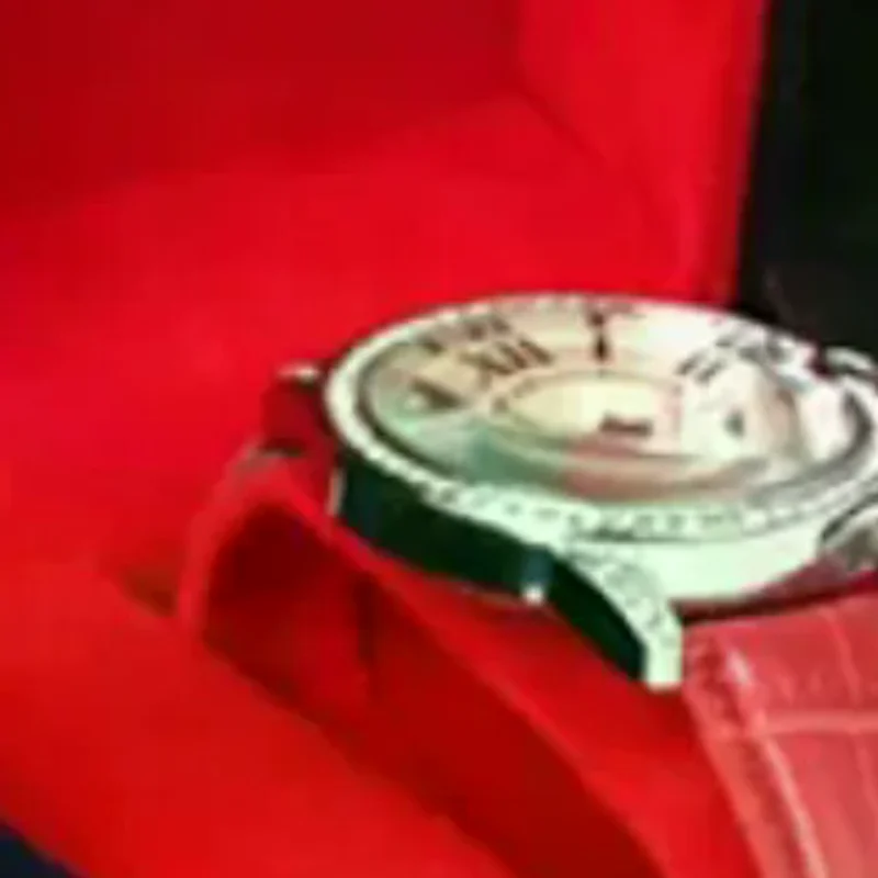 مشاهدة مربع الأزياء المخملية جولة الزاوية Smartwatch ساعة حقيبة للتخزين مجوهرات اكسسوارات الأعمال صناديق التعبئة والتغليف #1