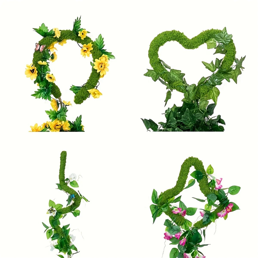 1PC Flexible Artificial Moss Stick, Moss Pole,Plant Moss Climbing Sticks, DIY Gardening Flexible Support Rod