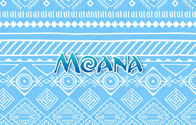 Disney Baby Moana Round Backdrop Baby Birthday Photo Background Baby Shower Round Cylinder Cover Party Decorations Photo Props