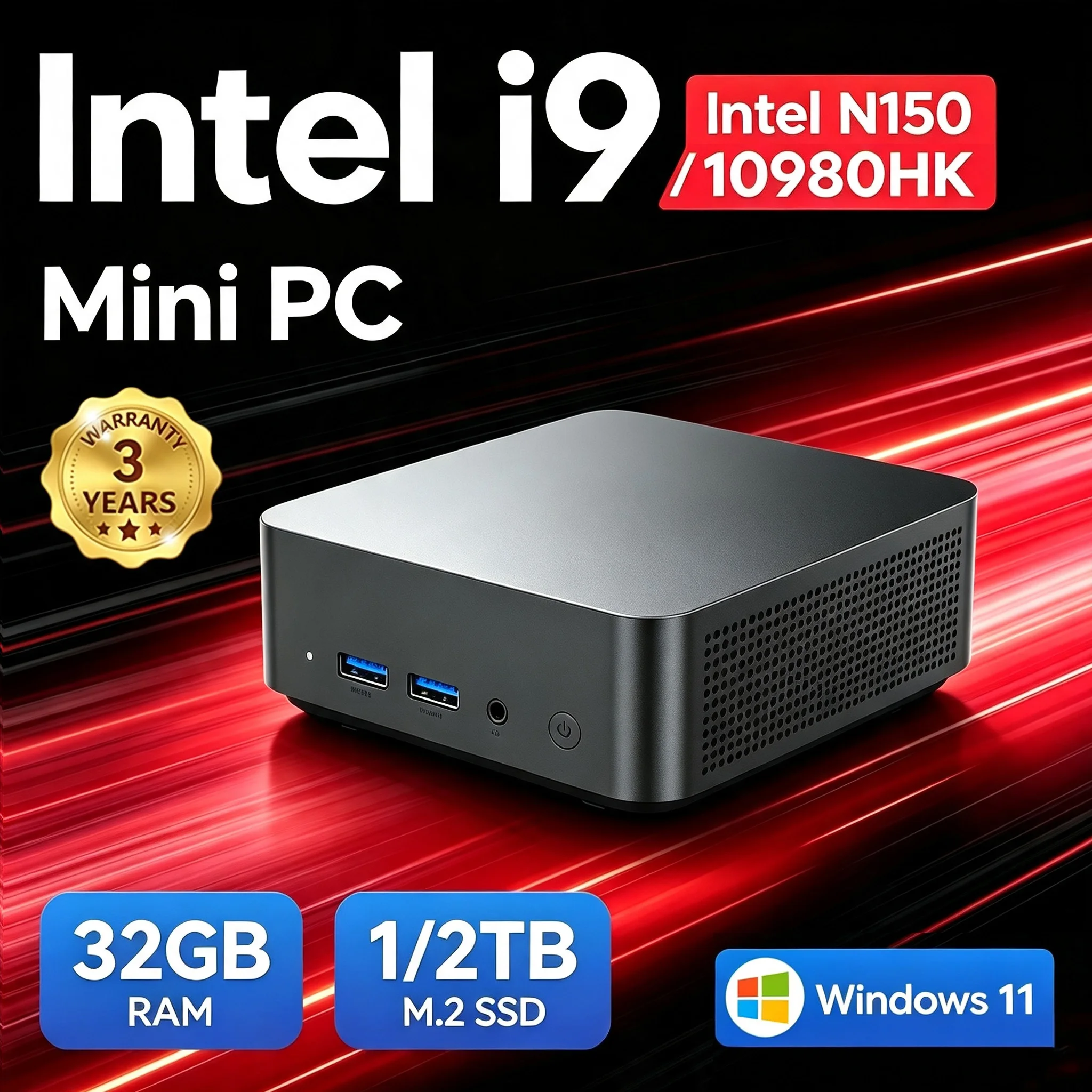 Pc Gaming Second - 2026 Mini PC Intel Core I9