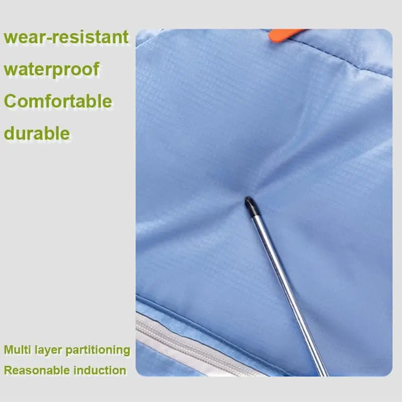 Sac à dos léger et pliable, sacs à dos de randonnée pliables 30L, sac à dos de voyage étanche pour hommes et femmes-bleu