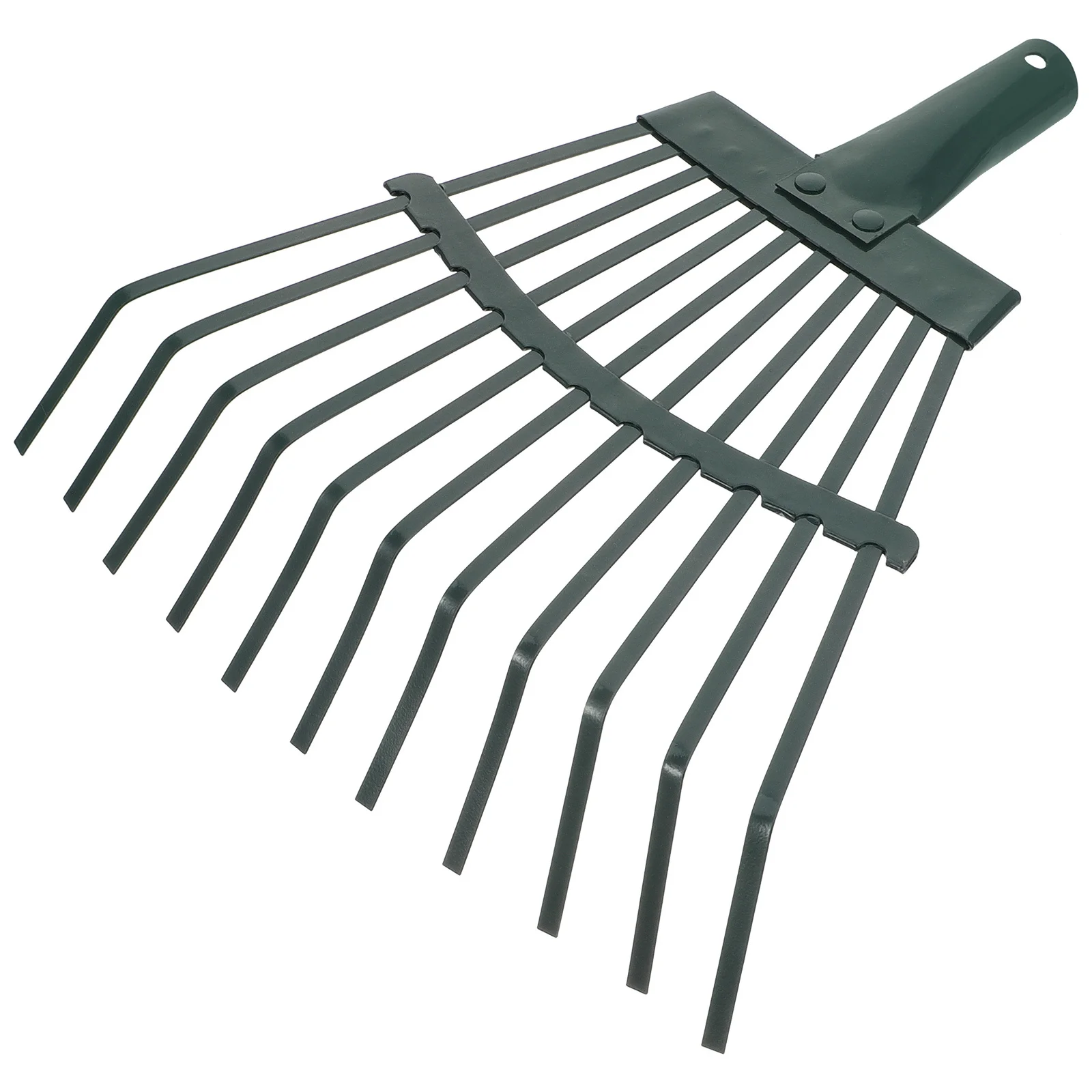 

Steel Wire Leaf Rake Heavy Duty Garden Rake For Lawn Artificial Grass Cleaning Tool Rakes For Leaves Pinecones