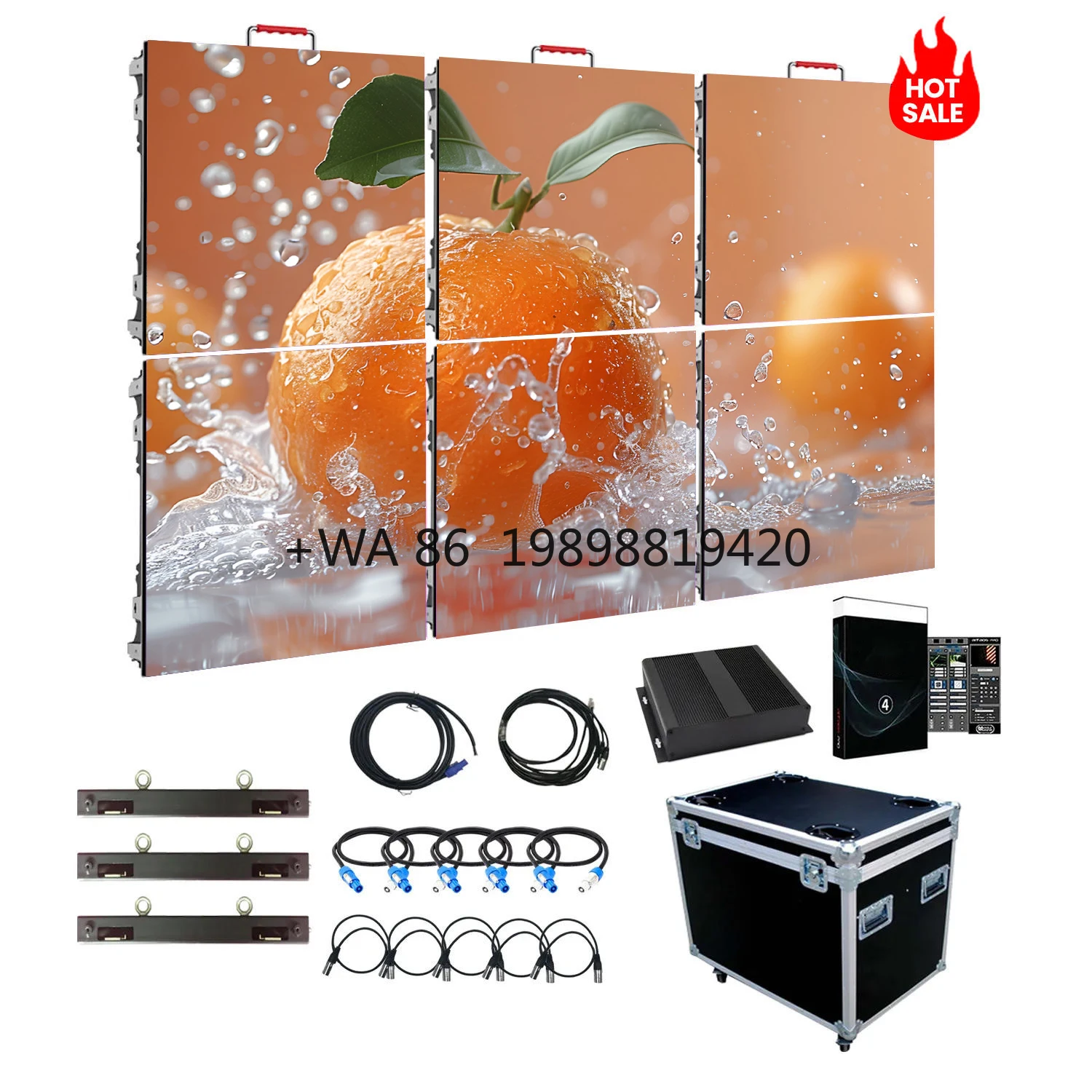 

Customizable Hot Product P2.97 Outdoor Full Color LED Screen Outdoor Rental Stage Advertising Screen Outdoor Event Led Screen