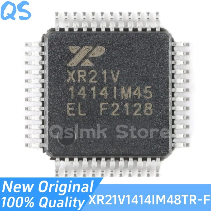 

New Original XR21V1414IM48TR-F XR21V1414IM TQFP-48 4-channel full speed USB UART chip