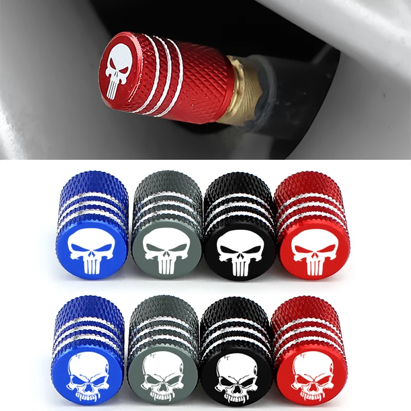 4 Pcs Bicycle Accessories Universal Bicycle Cap Wheel Tire Valve Cap Tyre Valve Caps Bicycle Tire Valve Cap Bike Air Valve Caps