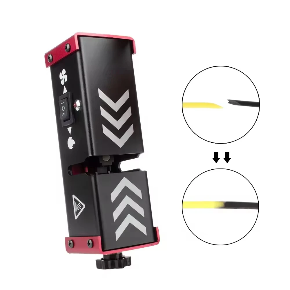 Accesorios para impresora 3D, conector de filamento de 1,75 MM, empalmador de soldador, herramienta de abrazadera de unión de Material PLA/ABS/PETG/PA/PC