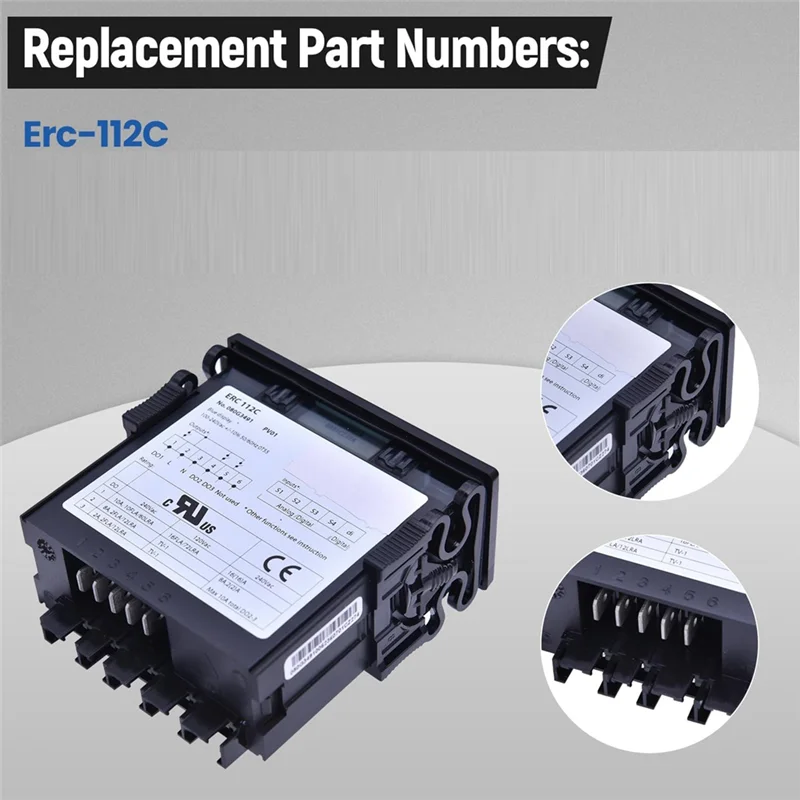 Controlador de refrigeração do jogo do controlador de temperatura com sensor compatível com 080G3491-A25R