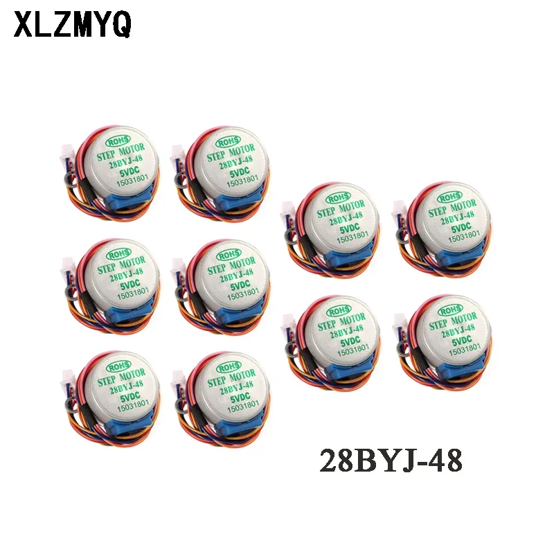 5 sztuk 28BYJ-48 ULN2003 5V 12V silnik krokowy + ULN2003 płyta sterownika przekładni moduł silnika krokowego dla Arduino 28BYJ zestaw do samodzielnego montażu — zdjęcie 2