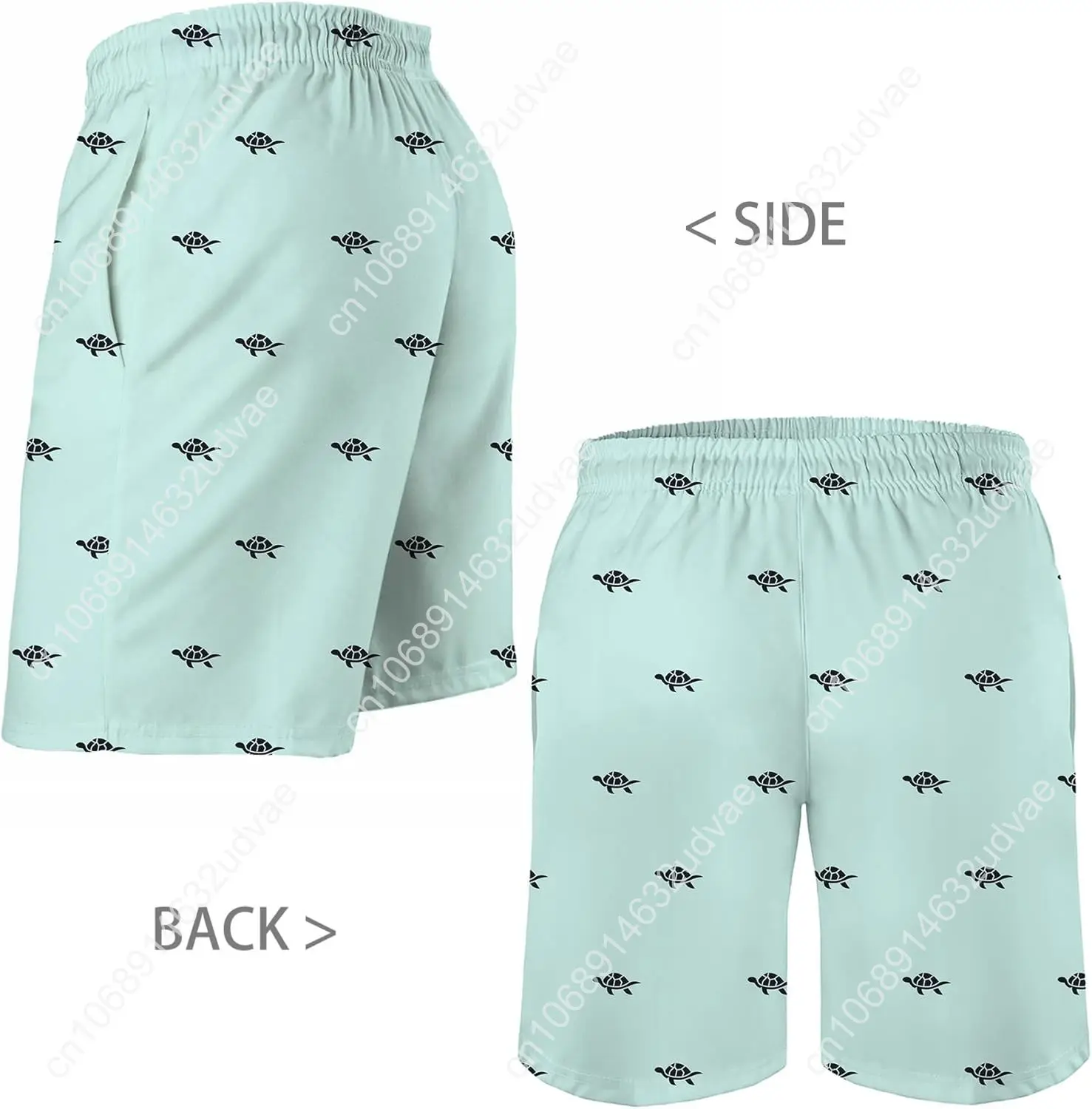 شورت سباحة رجالي من Lzzidou مقاس 8 بوصات وبطانة شبكية من Inseam، بدلة استحمام سريعة الجفاف