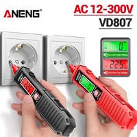 ANENG VD807 Digital Tester Pen Smart Induction Tester Pen One-word Electrician Screwdriver Non-Contact 12-300V Voltage Tester