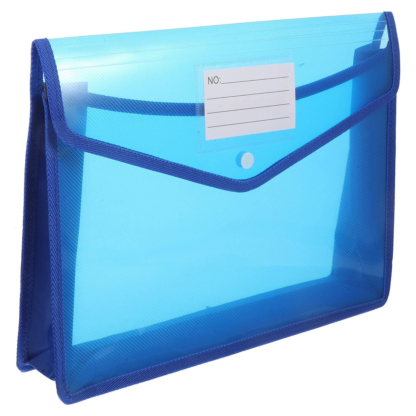 

2Pcs Waterproof Document File Folder Sturdy Office Organizer Large Capacity Document Wallet for Legal Certificates