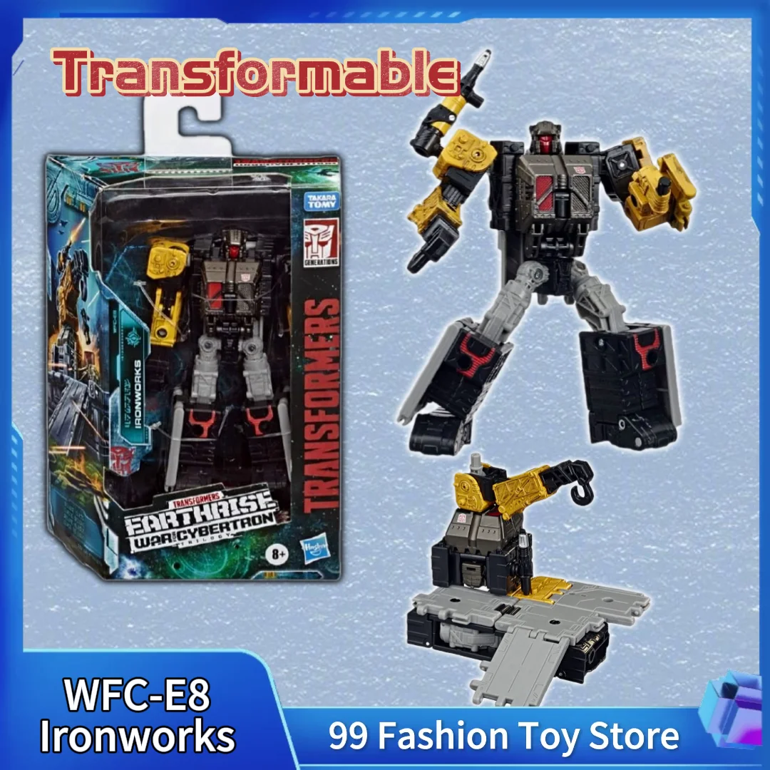 In Stock Transformation WFC WFC-E4 WFCE4 Ironworks Action Figure Boy Collection Gift Toy