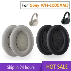 交換用イヤーパッド,メモリーフォーム,クッション修理部品,sony WH-1000XM3 wh1000xm3 wh 1000 xm3,ヘッドフォンカバー